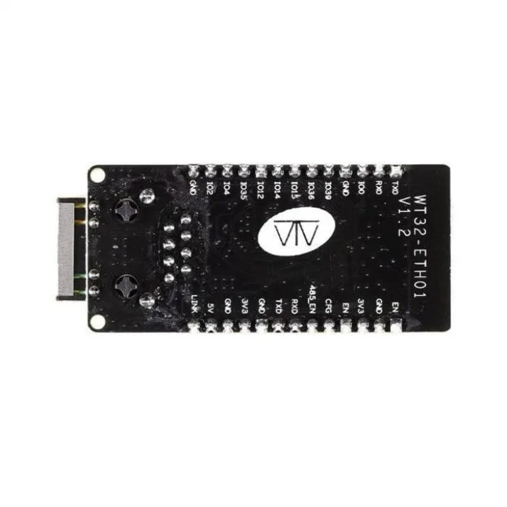 WT32-ETH01 ESP32 Serial to Ethernet Modül (V1.4) | LAN8720A 10/100M | WiFi + Bluetooth | UART-TCP/IP Gateway | 3.3V/5V Besleme | RX/TX LED