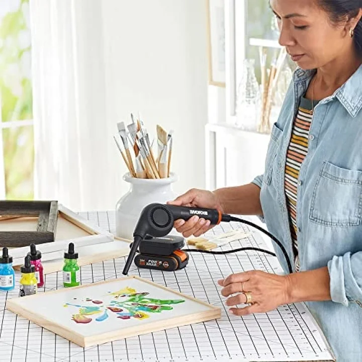 WX747.9 MAKERX 20V Kömürsüz Profesyonel Mini Üfleyici