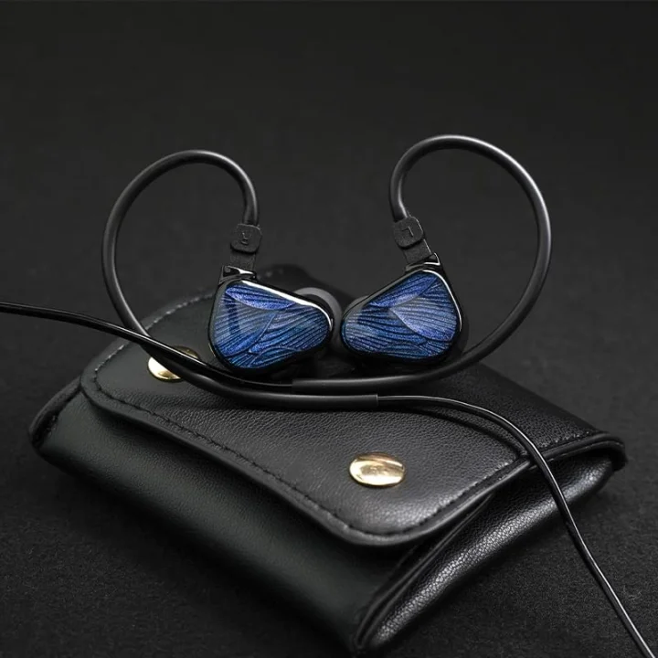 x Crinacle Zero BLUE 2 Sahne, Stüdyo veya Odyofil için Çift Sürücülü Kulak içi, In-Ear Kablolu Monitör Kulaklık
