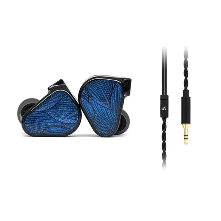 x Crinacle Zero BLUE 2 Sahne, Stüdyo veya Odyofil için Çift Sürücülü Kulak içi, In-Ear Kablolu Monitör Kulaklık