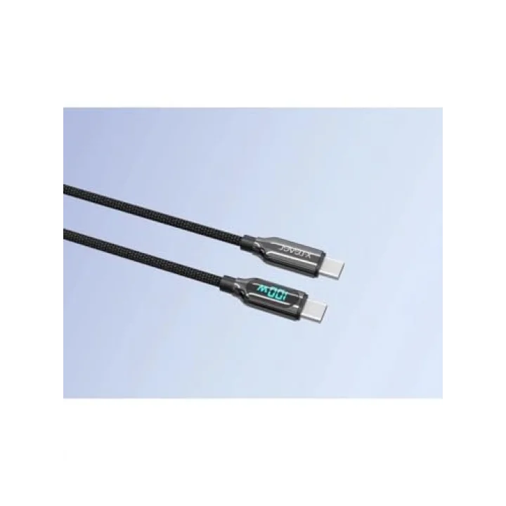 X-PowerDigi 5A 100W 120 Cm Type-C To Type-C Dijital Ekranlı Hızlı Şarj/Data Kablosu