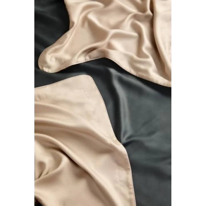 X TENCEL™ Lyocell Çift Kişilik Çarşaf Antrasit