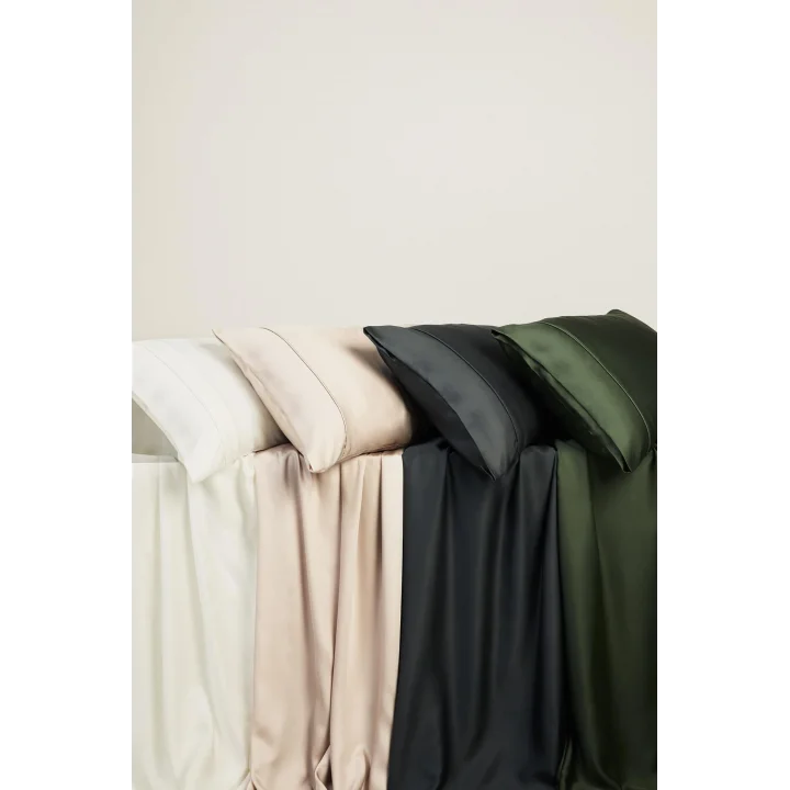 X TENCEL™ Lyocell King Nevresim Kılıfı Yeşil