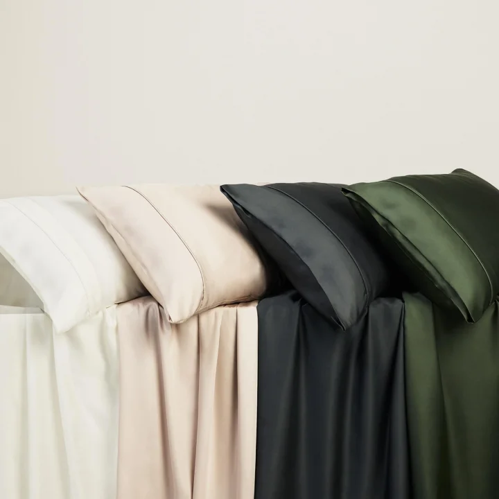 X TENCEL™ Lyocell Süperking Nevresim Kılıfı Yeşil