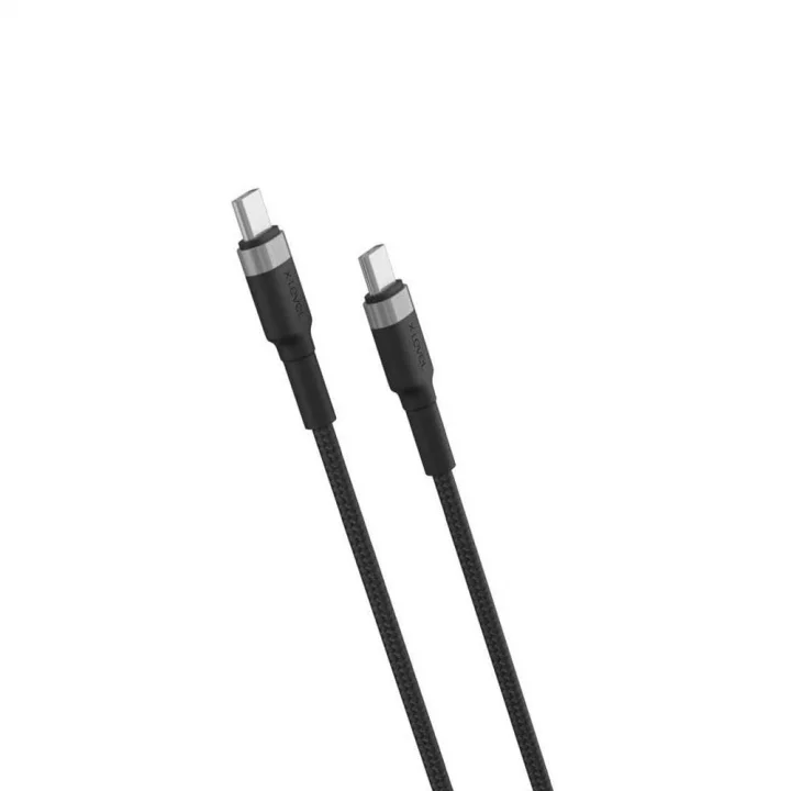 XCC8709 X-Sharkspeed Type C 1.2 Metre Hızlı Şarj Kablosu 65 W Siyah