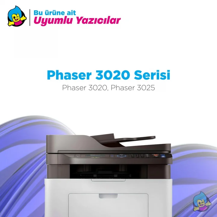Xerox Uyumlu Phaser 3020 Muadil Toner 2li Paket