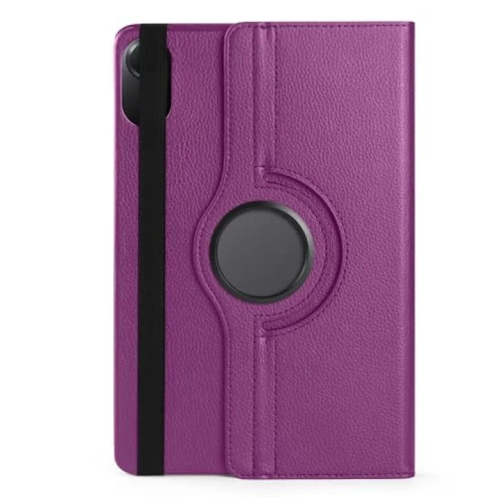 Xiaomi ile uyumlu Redmi Pad 2 2025 Dönebilen Standlı Kılıf Mor