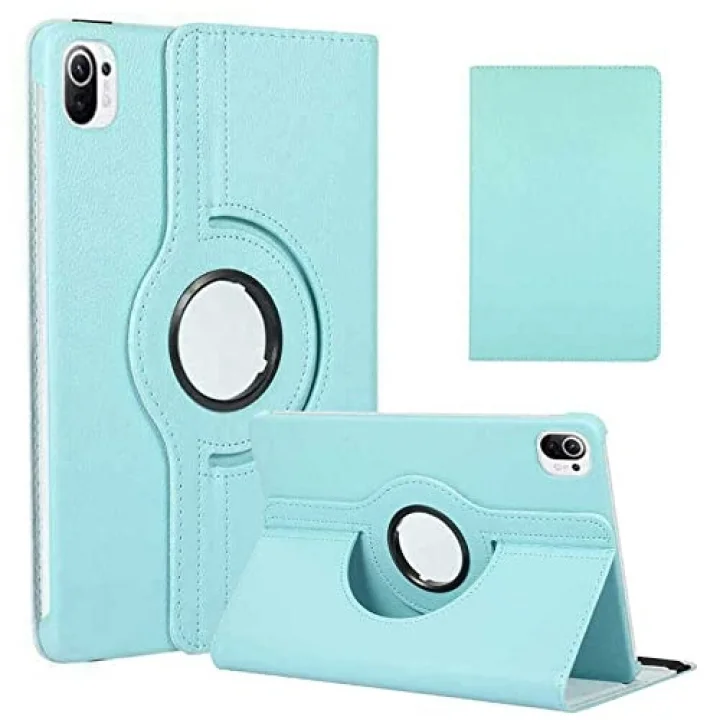Xiaomi Mi Pad 5/5 Pro ile uyumlu Kılıf 360 Dönebilen Standlı Case Kırmızı