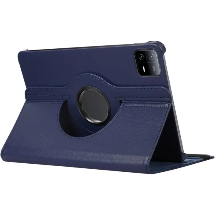 Xiaomi Pad 6/6 Pro 11 inç ile uyumlu Kılıf 360 Dönebilen Standlı Case Lacivert