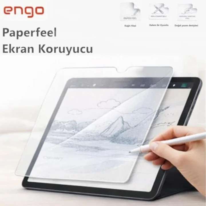 Xiaomi Pad 8 Pro 11.2 İnç İle Uyumlu Paperfeel Ekran Koruyucu Şeffaf