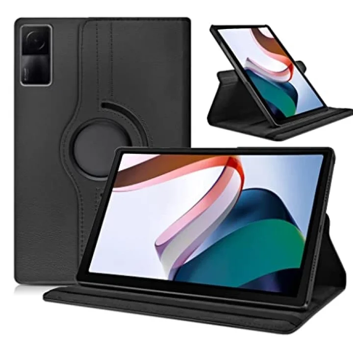 Xiaomi Redmi Pad 10.61inç 2022 ile uyumlu Kılıf 360 Dönebilen Standlı Case Siyah