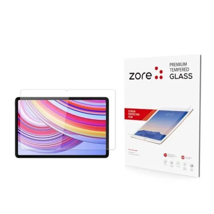 Xiaomi Redmi Pad Pro ile uyumlu Tablet Temperli Cam Ekran Koruyucu Şeffaf