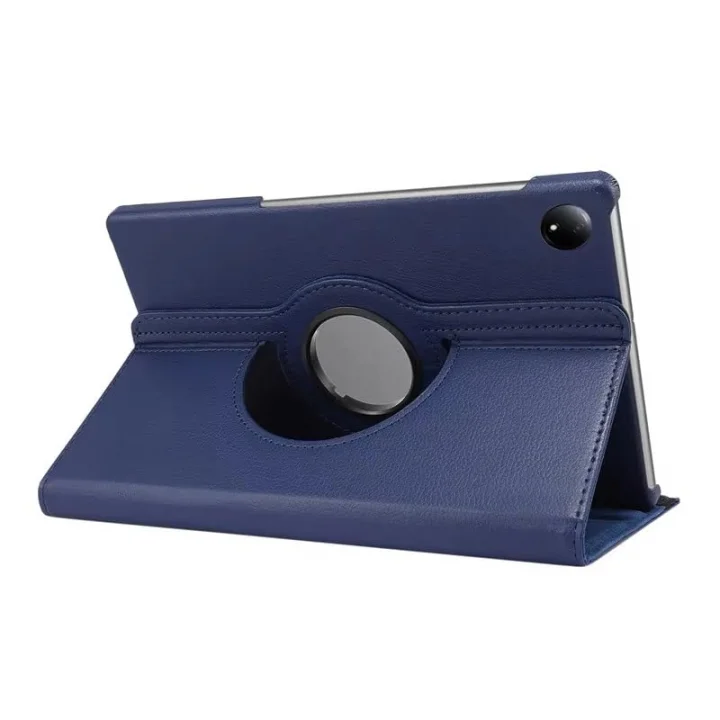 Xiaomi Redmi Pad SE 8.7inç ile uyumlu Kılıf 360 Dönebilen Standlı Case (RedmiPad SE 11inçDeğildir) Lacivert