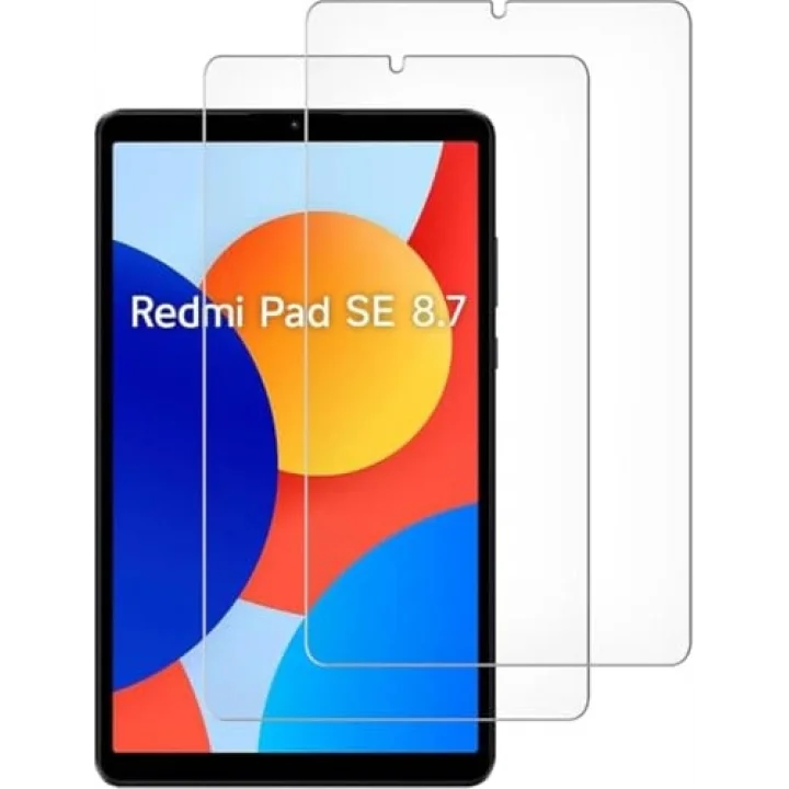 Xiaomi Redmi Pad SE 8.7inç ile uyumlu Tablet Temperli Cam Ekran Koruyucu Şeffaf