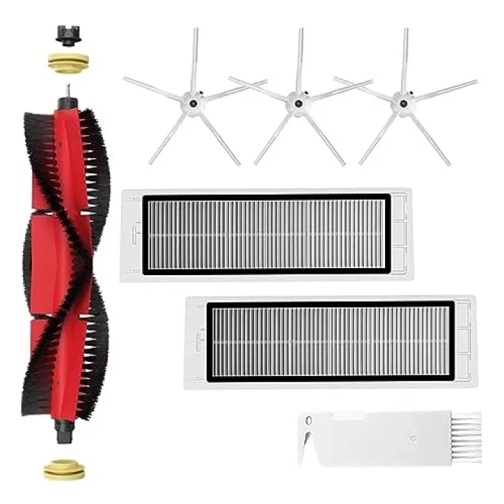Xiaomi Roborock elektrikli süpürge S5 Max S6 Max S6 Pure S6 MaxV S50 S51 S55 S60 S65 S5 S6 için yedek parçalar, aksesuar kiti ana fırça, yan fırça, HEPA filtre, temizlik aleti