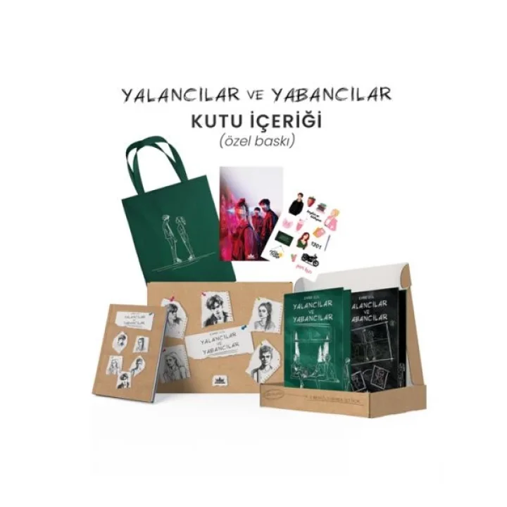 Yalancılar ve Yabancılar Serisi İki Kitaplık Hediyeli Set (Özel Baskı)
