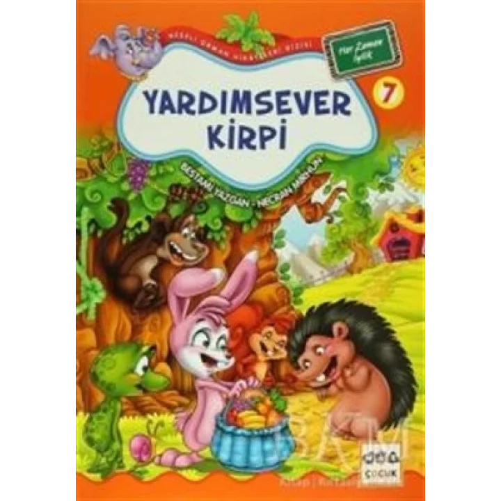 Yardımsever Kirpi / Neşeli Orman Hikayeleri (Büyük Boy)