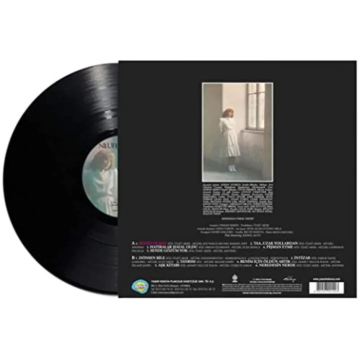 Yaşar Plak Lp-Nilufer- Sensiz Olmaz
