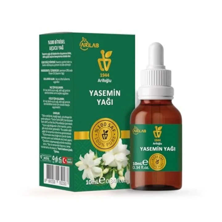Yasemin Yağı 10ml%100 Saf Yağ ARLAB Pure Jasmine Oil 10ml