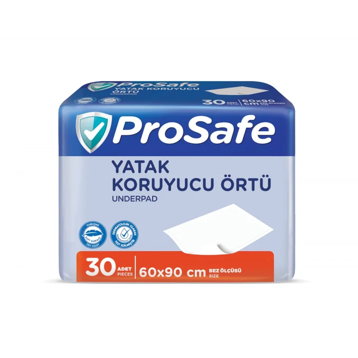 Yatak Koruyucu Örtü 60x90cm 30 Adet