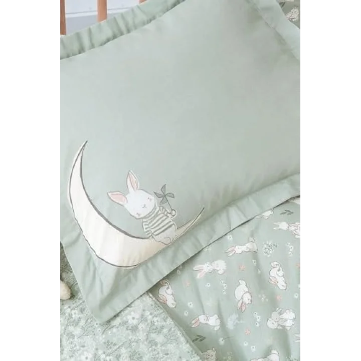 Yataş Mini Rabbit Ranforce Bebek Nevresim Takımı, 100 x 150