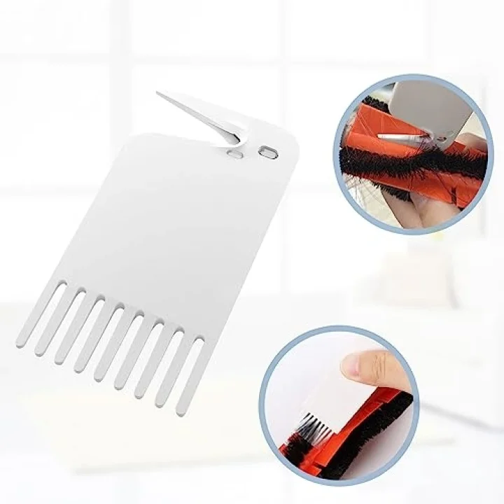 Yedek Parça Aksesuarları Xiaomi Roborock S5 MAX S6 Pure S6 maxV S50 Elektrikli Süpürge, 2 Rulo Fırça, 4 Yan Fırça, 4 HEPA Filtre (Beyaz)
