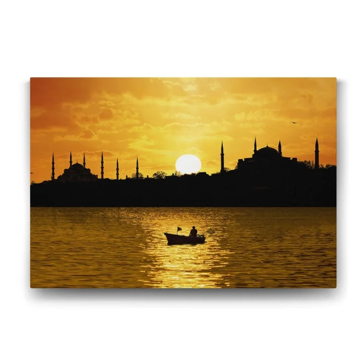 Yedi Tepe İstanbul Tablosu - 125x80cm