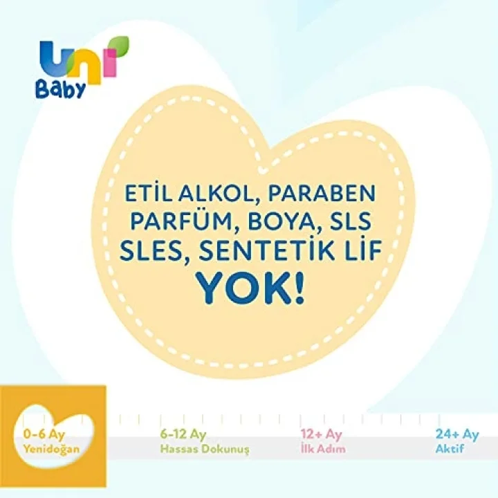 Yenidoğan Islak Mendil 3*40 Yaprak