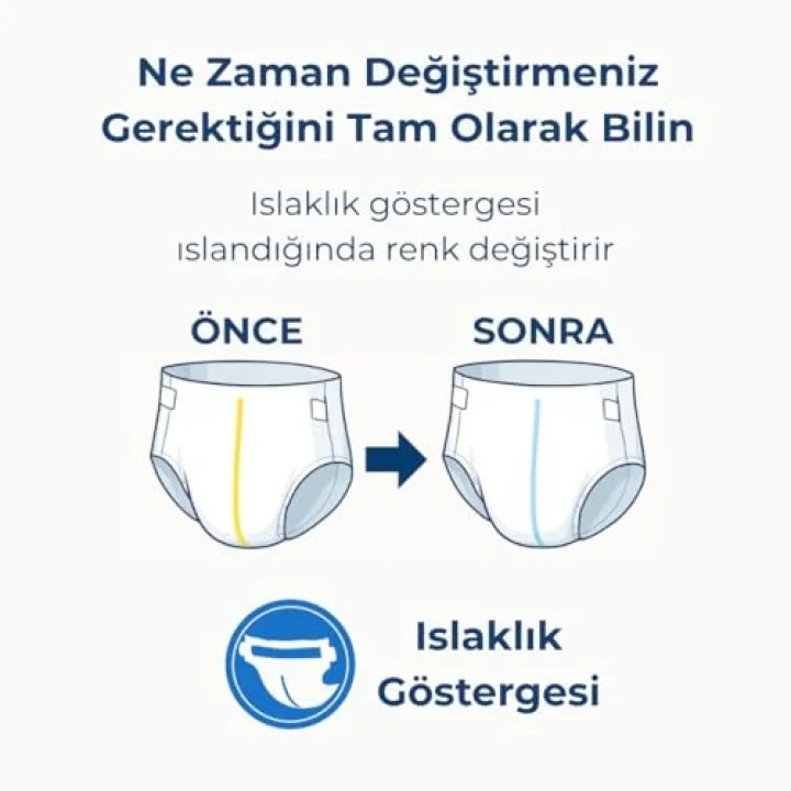 Yetişkin Hasta Bantlı Bez X-Large 120 Adet – Yüksek Emicilik