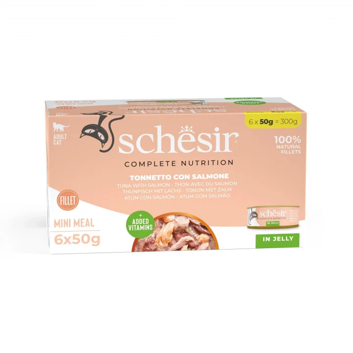 Yetişkin Kedi Konservesi Somonlu 50 g x 6 Adet
