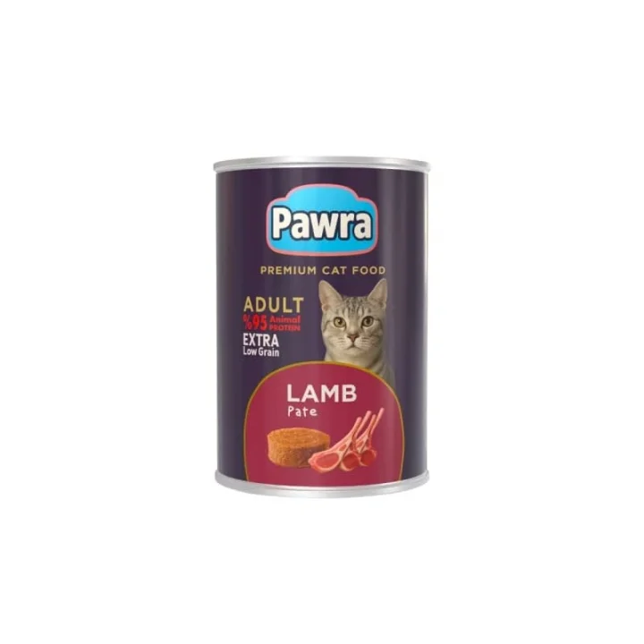 Yetişkin Kedi Kuzu Etli Pate Konserve 400 gr