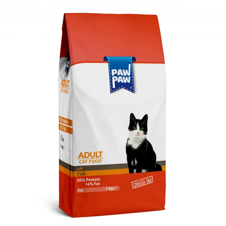 Yetişkin Kedi Maması Balıklı 1 KG