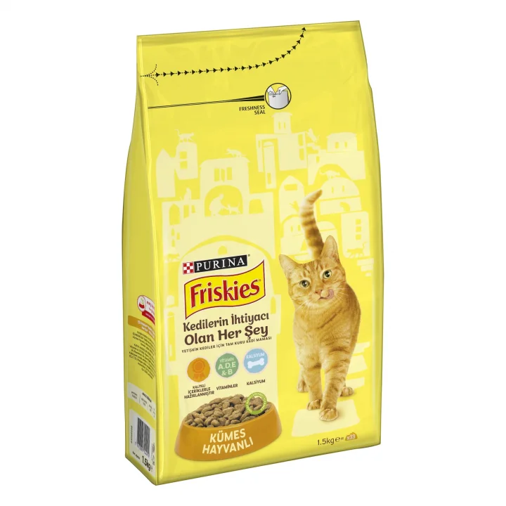 Yetişkin Kediler için Kümes Hayvanlı 1,5 Kilogram