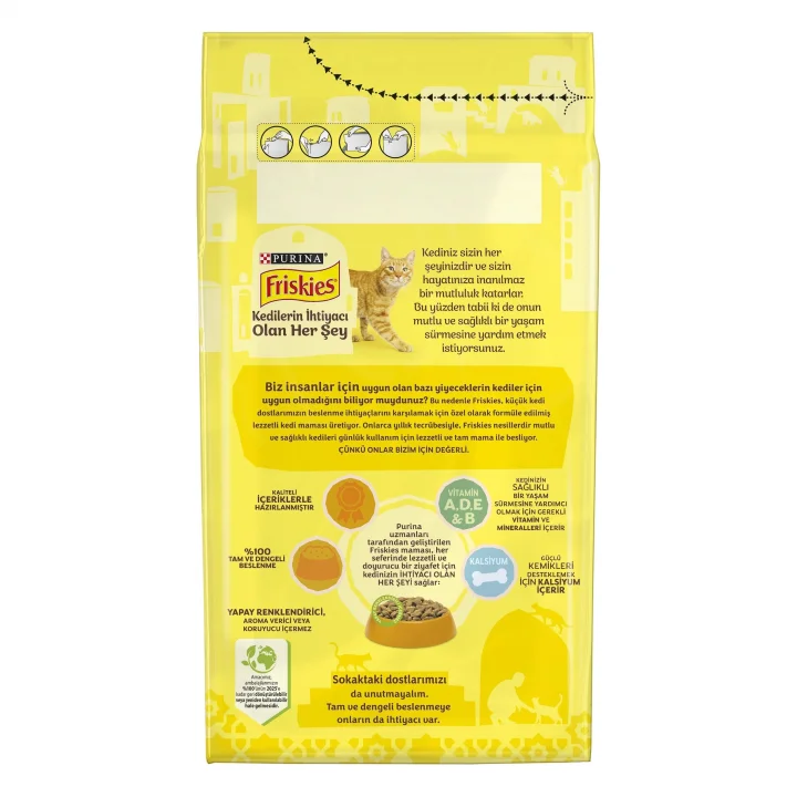 Yetişkin Kediler için Kümes Hayvanlı 1,5 Kilogram