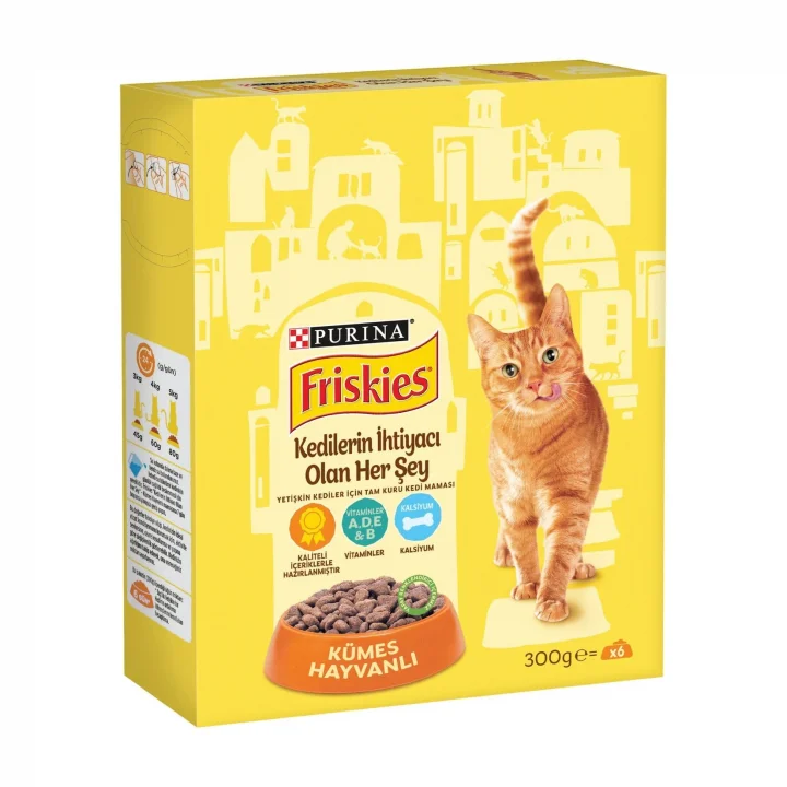 Yetişkin Kediler için Kümes Hayvanlı 300 Gram