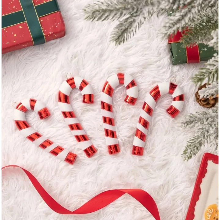 Yılbaşı Ağacı Süsü Noel Gold Şekerleri Yılbaşı Temalı Hediyeler Noel Süsü 6 Adet