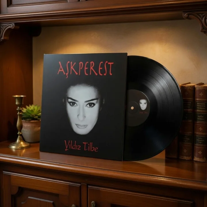 Yıldız Tilbe Aşkperest Plak 12 Parça Türkçe Pop Müzik Albümü