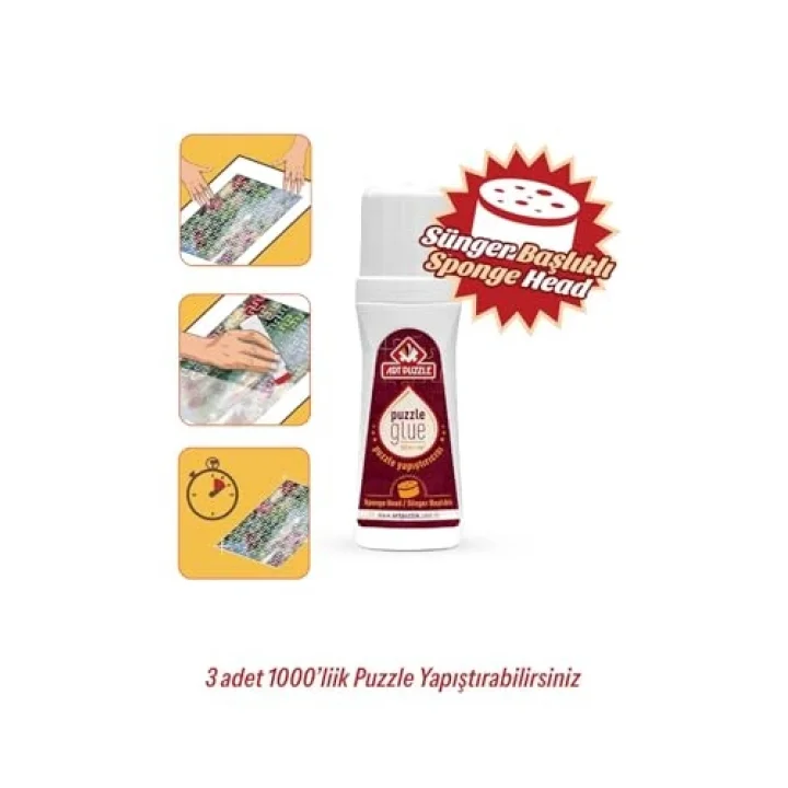 Yıldızlı Gece 1000 Parça Çerçeveli Puzzle