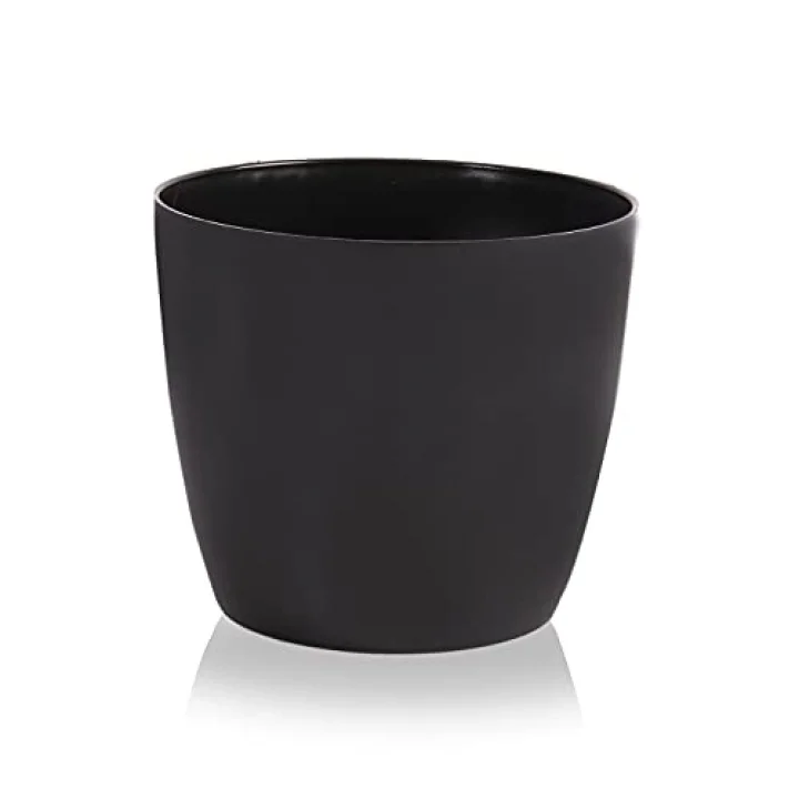 YK06 Yakut Saksı 39cm, 33 Litre Siyah