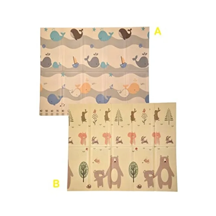 Yogi Whales Katlanabilir Oyun Matı 150x200x1cm
