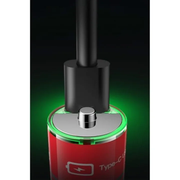 YP88 4 Adet Şarj Edilebilir Yüksek Verimli 1430 mAh 1.5V AA Pil - Siyah