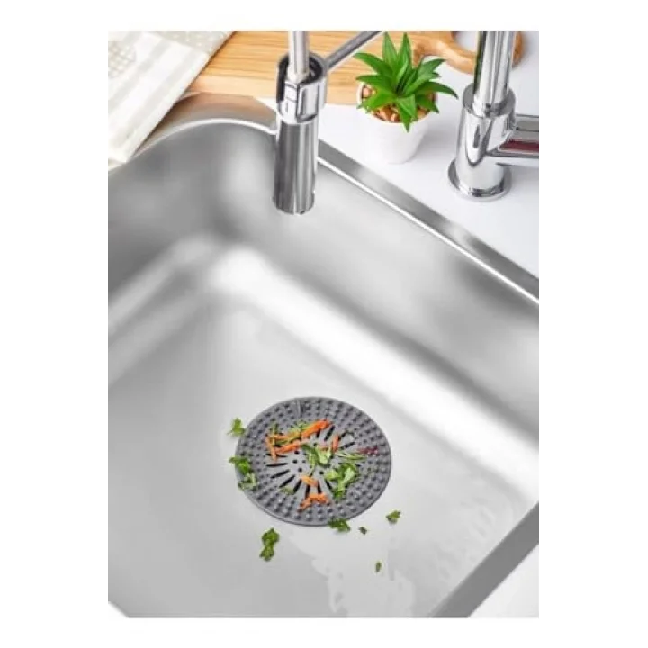 Yuvarlak Silikon Süzgeçli Lavabo Tıpası MIT1068
