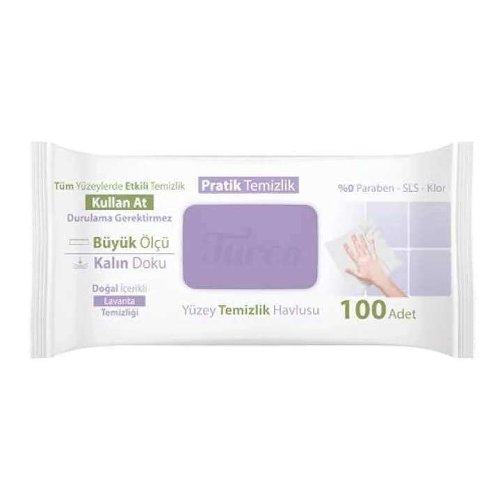 Yüzey Havlusu Lavanta 100 Yaprak