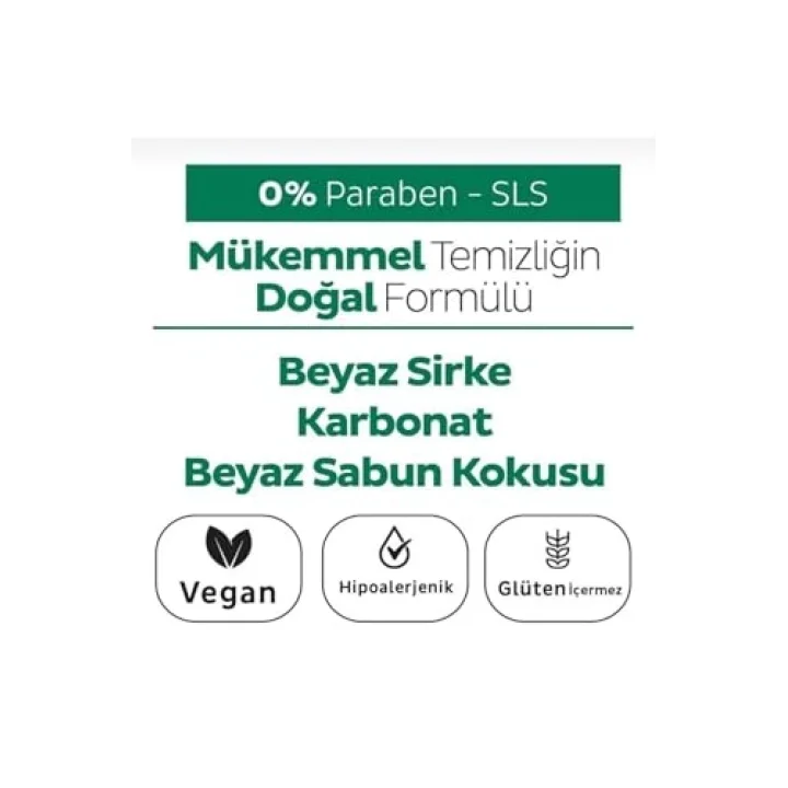 Yüzey Temizlik Havlusu 100adet Beyaz Sabun Sirkeli