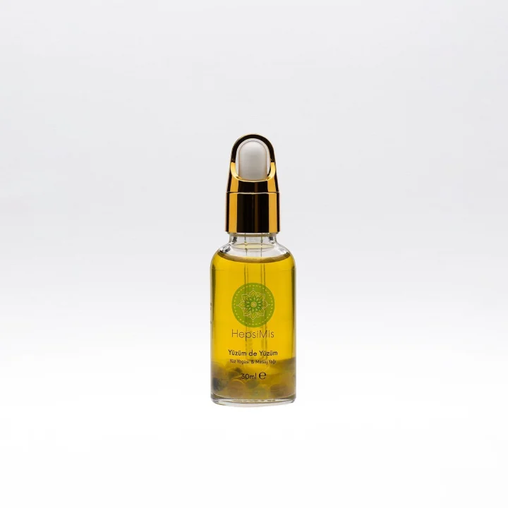Yüzüm de Yüzüm Yüz Yogası ve Masaj Yağı 30 ml