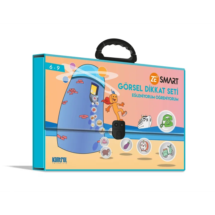Zekare Smart Görsel Dikkat Seti (6-9 Yaş) (Kapak Değişebilir)