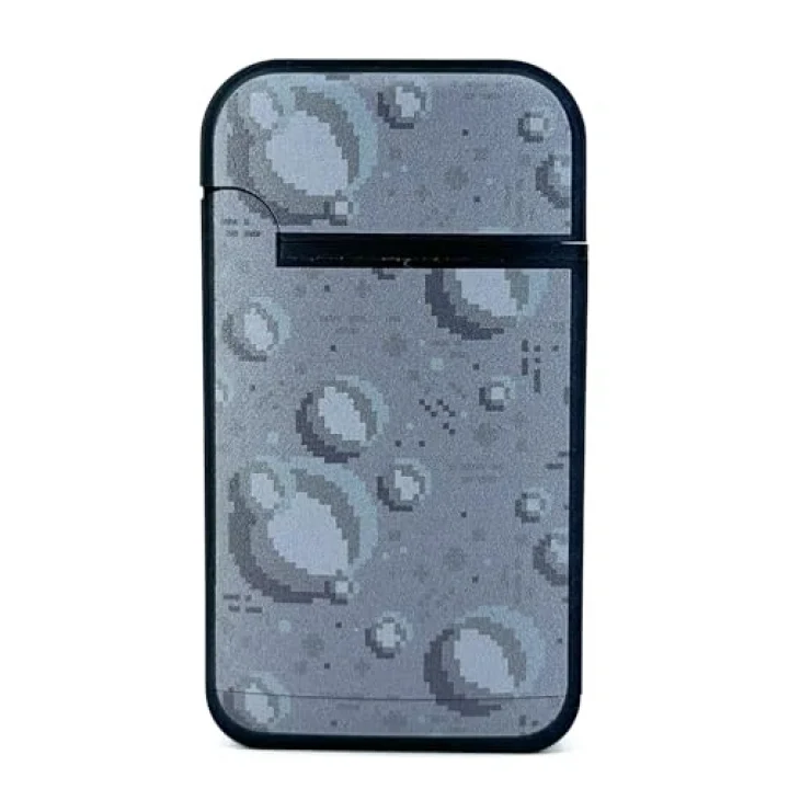 Zengaz Cool Tasarım Jet Alev Çakmak - Water Drops 8Bits