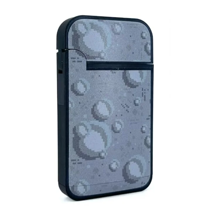 Zengaz Cool Tasarım Jet Alev Çakmak - Water Drops 8Bits