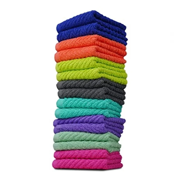 Zikzak Yıkama Bezi (16lı Paket, Çeşitli)