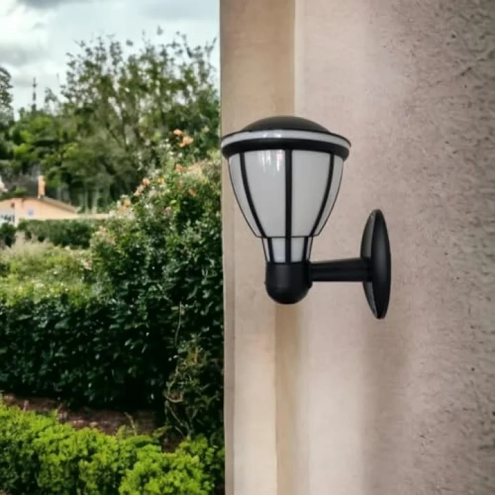 Zita Kupa Bahçe Duvar Apliği 37 cm | E27 Duy | IP54 Dış Mekan Duvar Lambası | UV Protection | Bahçe, Teras, Veranda ve Yürüyüş Yolu (Ampul Hariç)